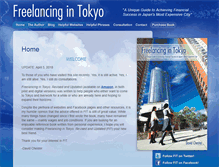 Tablet Screenshot of freelancingintokyo.com